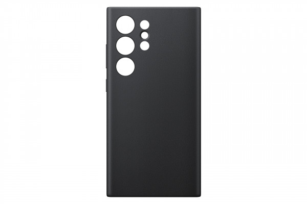 Samsung by Hochuen Vegan Leather Case S24 Ultra, Black