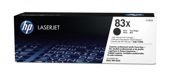 HP 83X Schwarz Original LaserJet Tonerkartusche