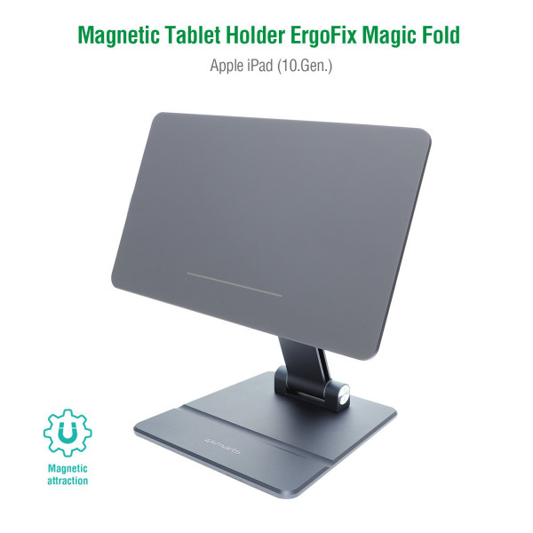 4smarts Magnetische Halterung ErgoFix Magic Fold iPad 10. Gen