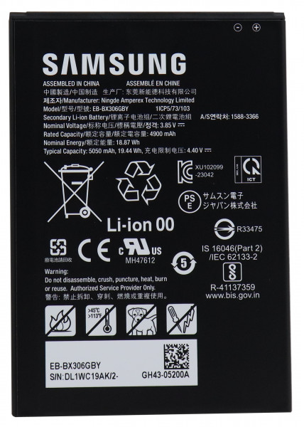 Samsung Ersatzakku für Tab Active5, Black