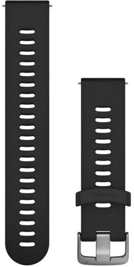 Garmin Schnellwechsel-Armbänder Silikon 20mm, schwarz