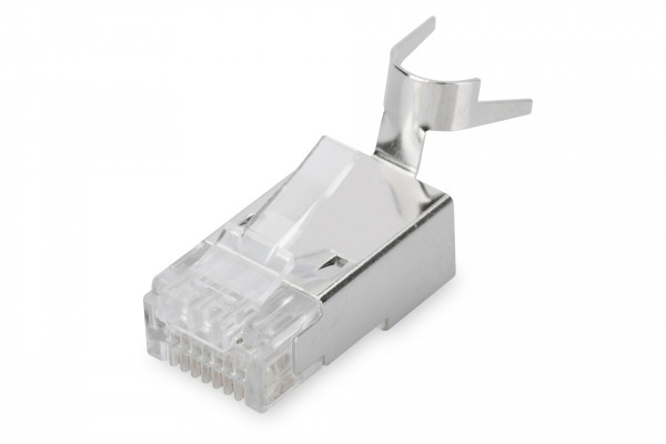 DIGITUS CAT 6A Modularstecker für Rundkabel, geschirmt 100 St.