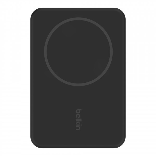 Belkin Magn. drahtlose Powerbank, Standfuß, 5.000 mAh, schwarz