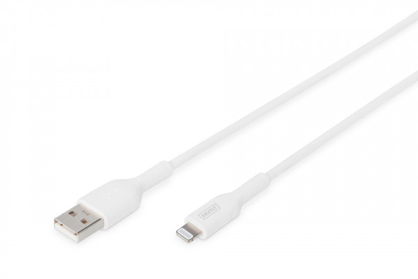 DIGITUS Lade-/Datenkabel, Lightning - USB A St/St, 1.0m