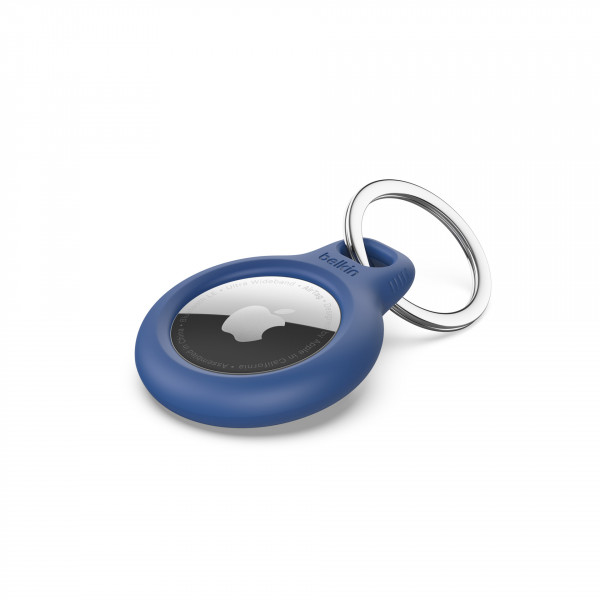 Belkin Secure Holder Schlüsselanhänger für Apple AirTag, blau