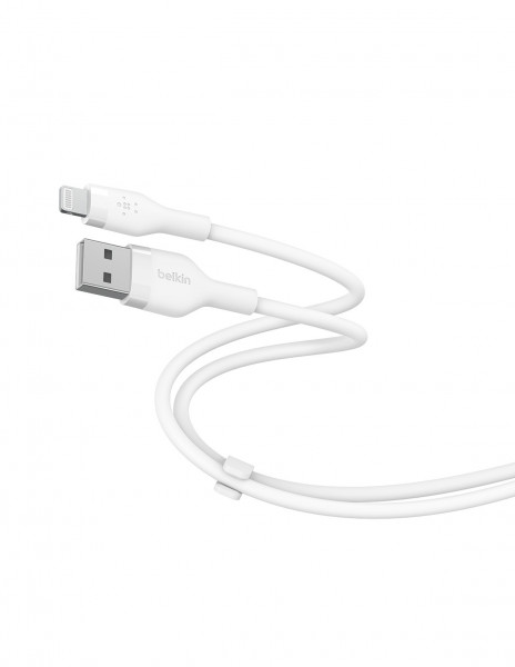 Belkin Flex Lightning/USB-A, Apple zert., 1m, weiß