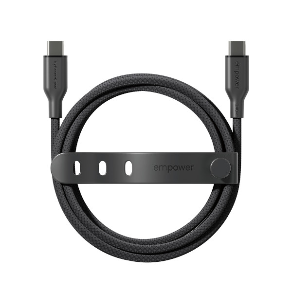 empower Racing 240W USB-C-USB-C Cable/USB 2.0/1.2M/black