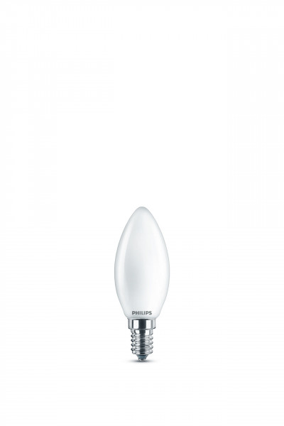 Philips LED classic Lampe 40W E14 Kerze Warmw 470lm matt 3erP