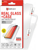 DISPLEX Real Glass + Case Set für Apple iPhone 11