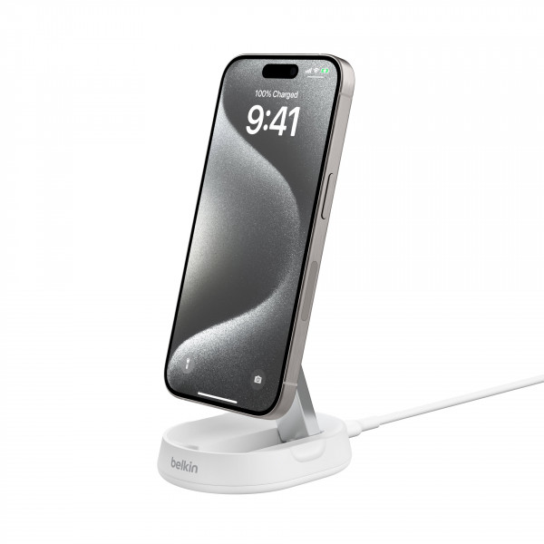 Belkin BOOST CHARGE PRO Qi2 15W ohne Netzteil, white