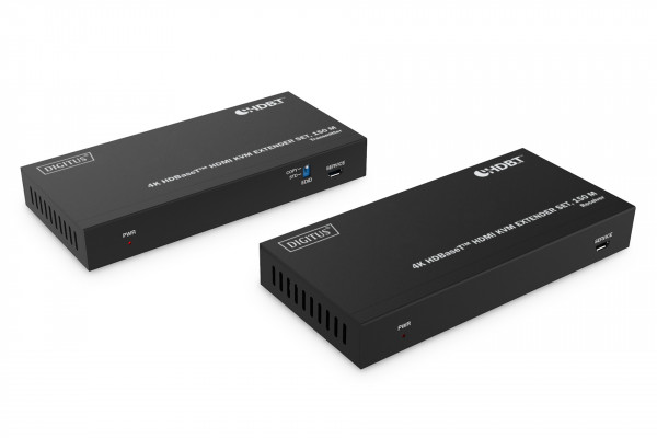 DIGITUS 4K HDBaseT™ HDMI KVM Extender Set, 150 m