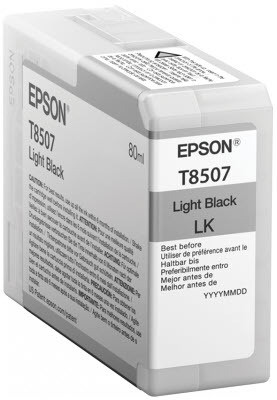 Epson Tintenpatrone T8507 Hell Schwarz