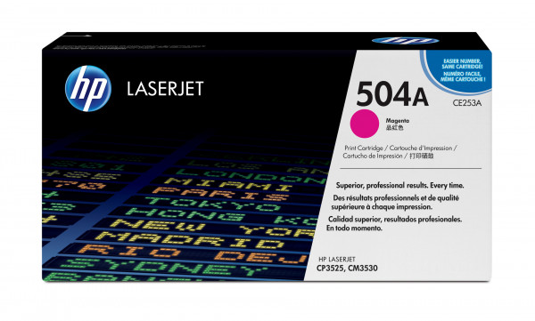 HP 504A Magenta Original LaserJet Tonerkartusche