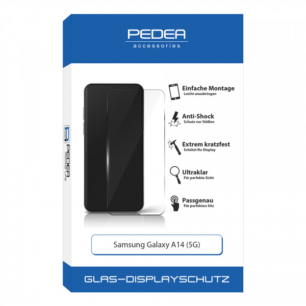 PEDEA Display-Schutzglas Samsung Galaxy A14 (5G)