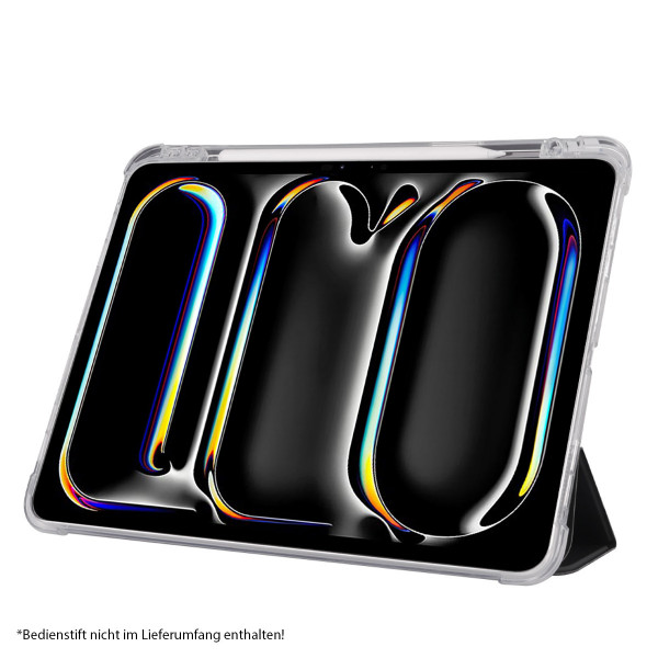 PEDEA Folio Case für Apple iPad Pro 11, black (M4 24) BULK