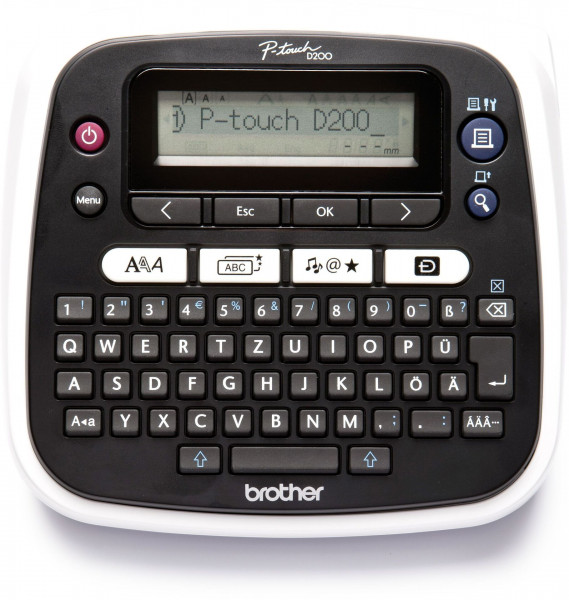 Brother P-touch D200BW Desktop Beschriftungsgerät