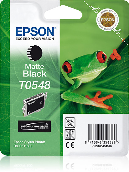 Epson Tintenpatrone T0548 Ultra Chrome Matt Schwarz