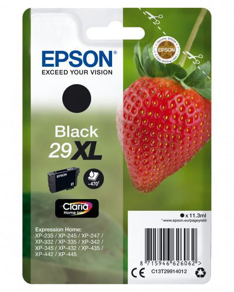 Epson Tintenpatrone 29XL Schwarz (11,3ml)