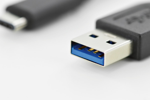 ASSMANN USB 3.0 Type-C™ Anschlusskabel, Type-C™ auf A, 1m