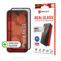 DISPLEX Privacy Glass 3D für Apple iPhone Xr/11, Black