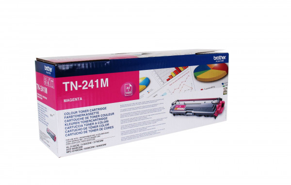 Brother Toner TN-241M Magenta (ca. 1400 Seiten)