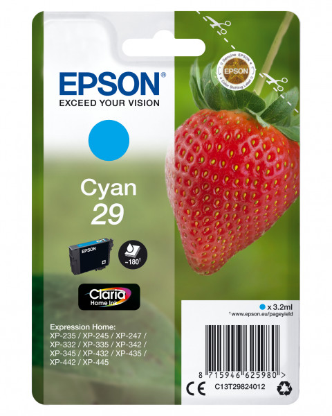 Epson Tintenpatrone 26 Cyan (3,2ml)