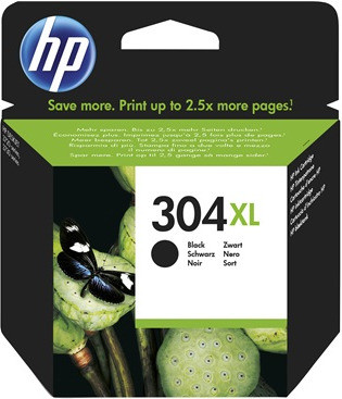 HP Tintenpatrone Nr. 304XL schwarz (ca. 300 Seiten)
