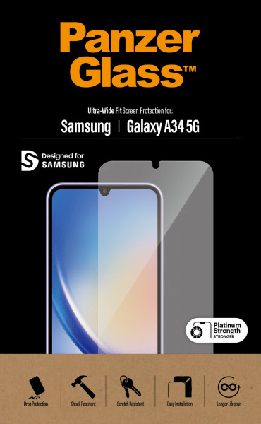 PanzerGlass Screen Protector Samsung Galaxy A34 5G UWF