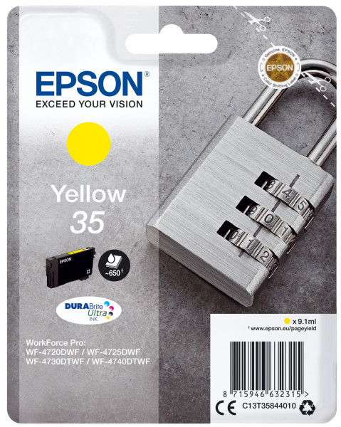 Epson Tintenpatrone 35 Gelb (9,1ml)