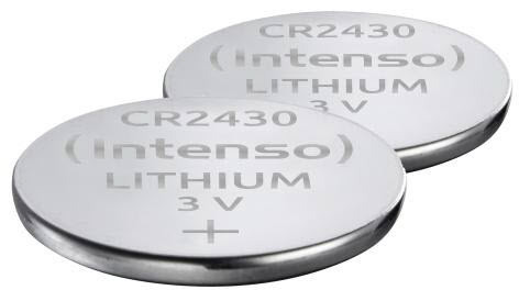 Intenso Lithium Knopfzellen Energy Ultra CR 2430 2er Blister