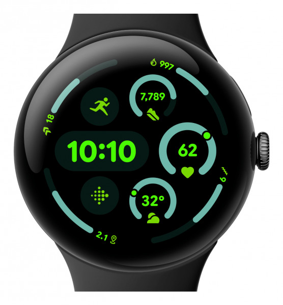 Google Pixel Watch 3 45mm Wifi Black / Obsidian