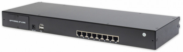 DIGITUS Modularer CAT 5 KVM-Switch, 8-Port