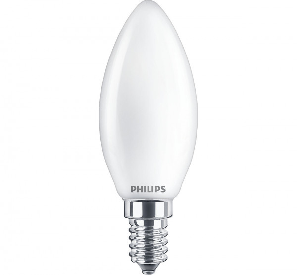 Philips LED Classic WarmGlow B35 Kerzenlampe 40W E14 Matt dimm