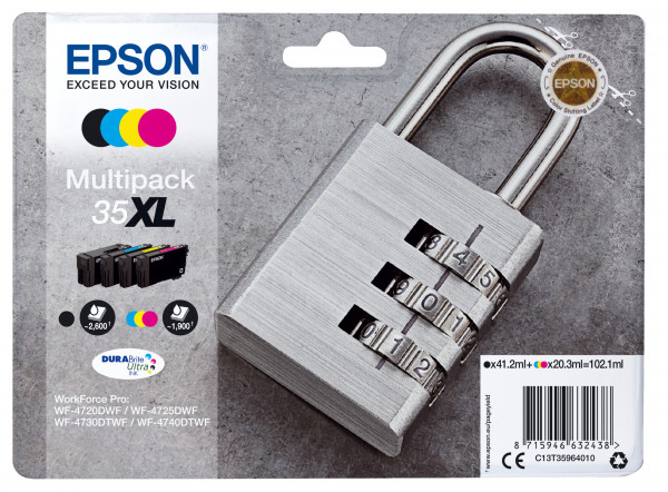 Epson Tintenpatronen Multipack 35XL (4 Farben)