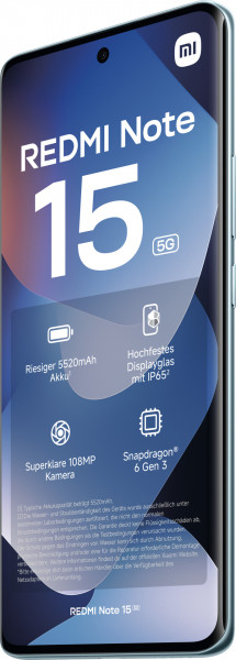 Xiaomi Redmi Note 15 256GB blau Telekom