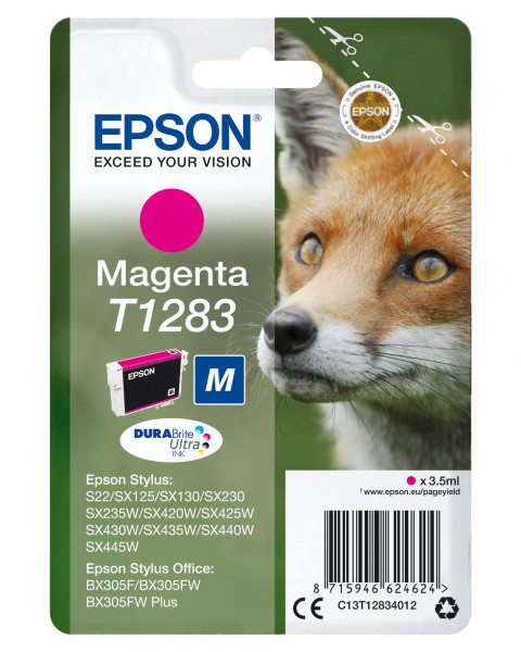 Epson Tintenpatrone T128 Magenta (3,5ml)