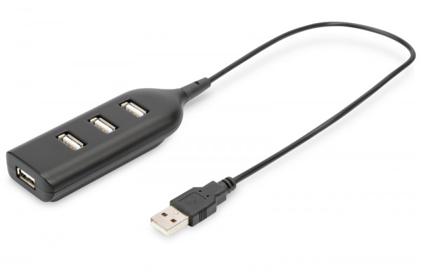 DIGITUS USB 2.0 Hub, 4-Port USB-A