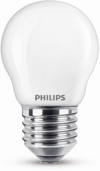 Philips LED classic Lampe 60W E27 Tropf kaltw 806lm matt 1erP