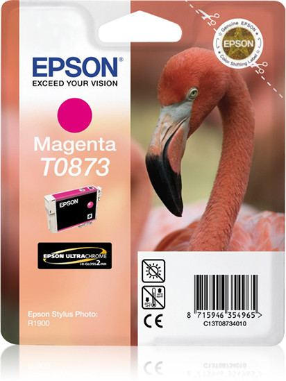 Epson Tintenpatrone T0873 Magenta (13ml)