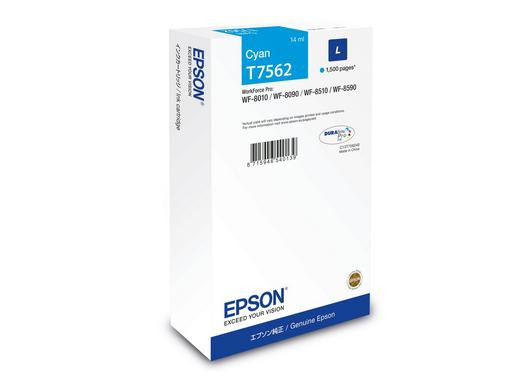 Epson Tintenpatrone WF-8XXX Cyan (14ml)