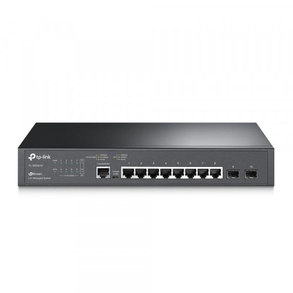 TP-Link TL-SG3210 8-Port Gigabit L2+ Managed Switch 2x SFP