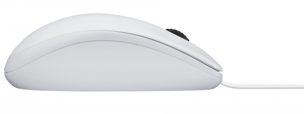 Logitech B100 optische USB-Maus, weiß