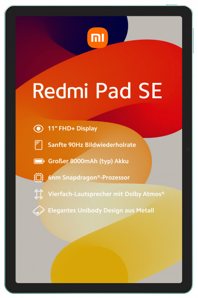 Xiaomi Redmi Pad SE 4GB+128GB mint green