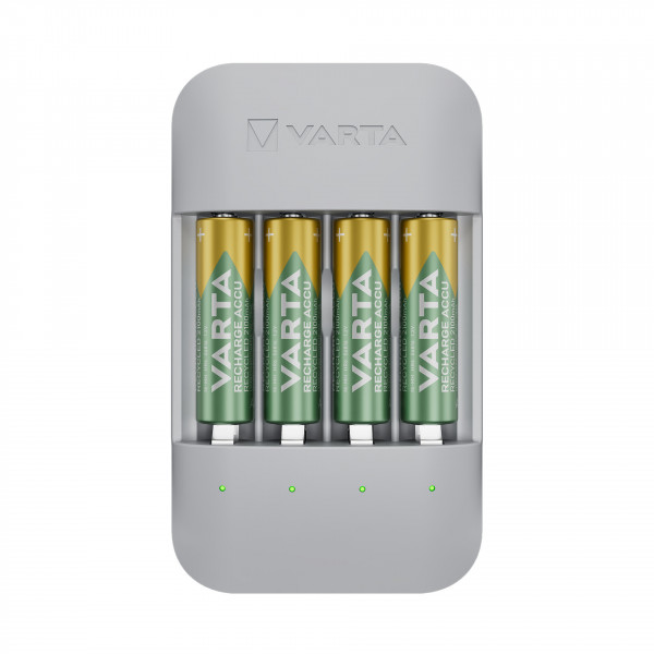 VARTA Eco Charger Pro Recycled 4x AA 56816 2100mAh