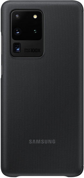 Samsung Clear View Cover EF-ZG988 für Galaxy S20 Ultra, Black