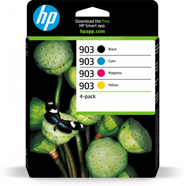 HP 903 4er-Pack Original-Druckerpatr. Schw./Cyan/Magenta/Gelb