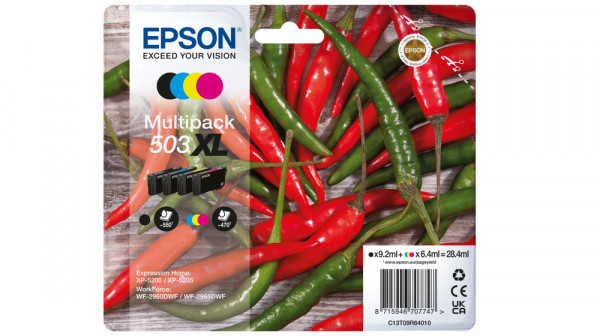 Epson Tintenpatronen Multipack 503XL (4 Farben)