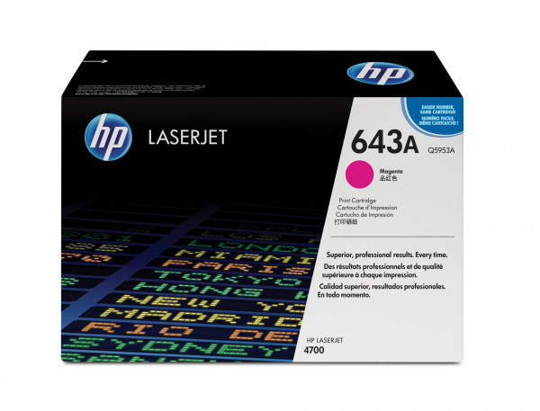 HP 643A Magenta Original LaserJet Tonerkartusche