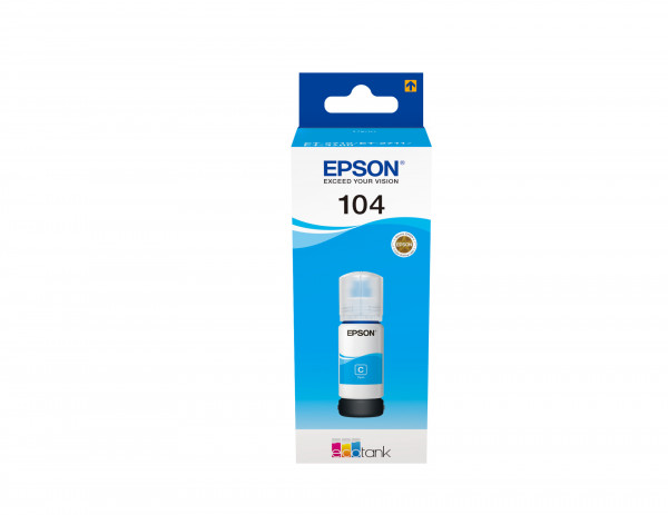 Epson Tintenflasche 104 Cyan (65ml)