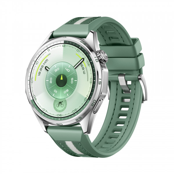 Huawei WATCH GT6 46mm (Atum-B19W), Green Woven Strap